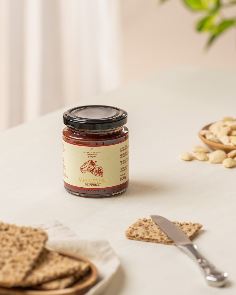 Mermelada de pimiento escalivado