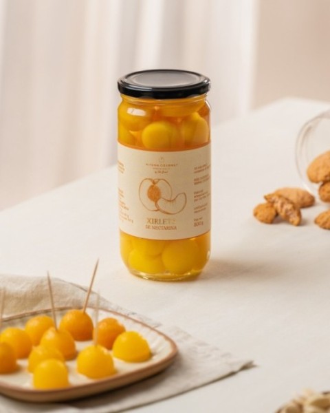Xirlets de nectarina