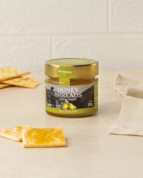 Olimel. Crema d'oli d'oliva amb mel