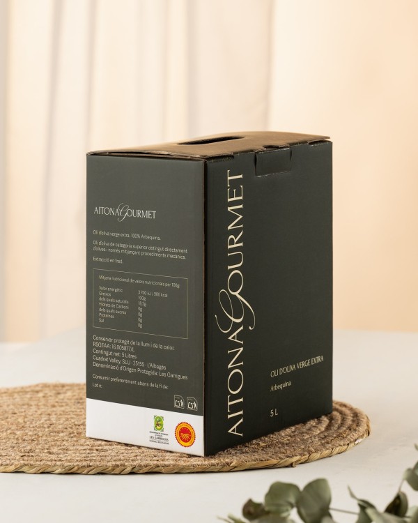 Aceite Aitona Gourmet Bag in Box 5 L