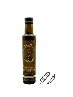 Condimentado con pimienta y cayena. Aceite de Oliva virgen extra