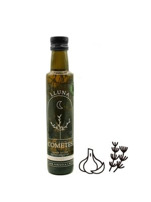 Condimentado con tomillo y ajo. Aceite de Oliva virgen extra